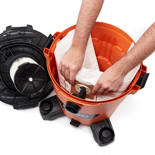 RIDGID Bolsas para polvo Aspiradoras (paquete de 2)