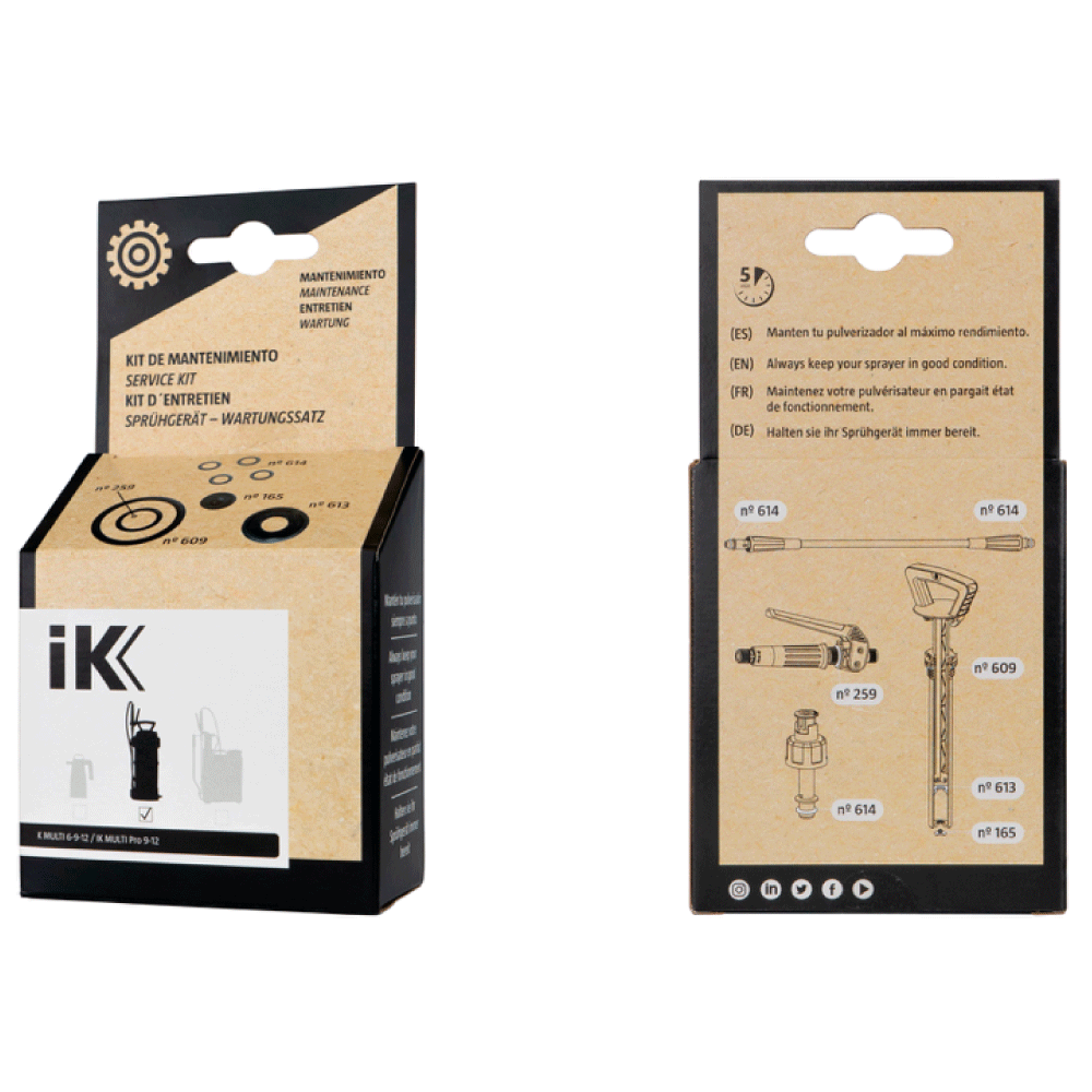 Kit de Mantenimiento IK MULTI - MULTI PRO 6-9-12