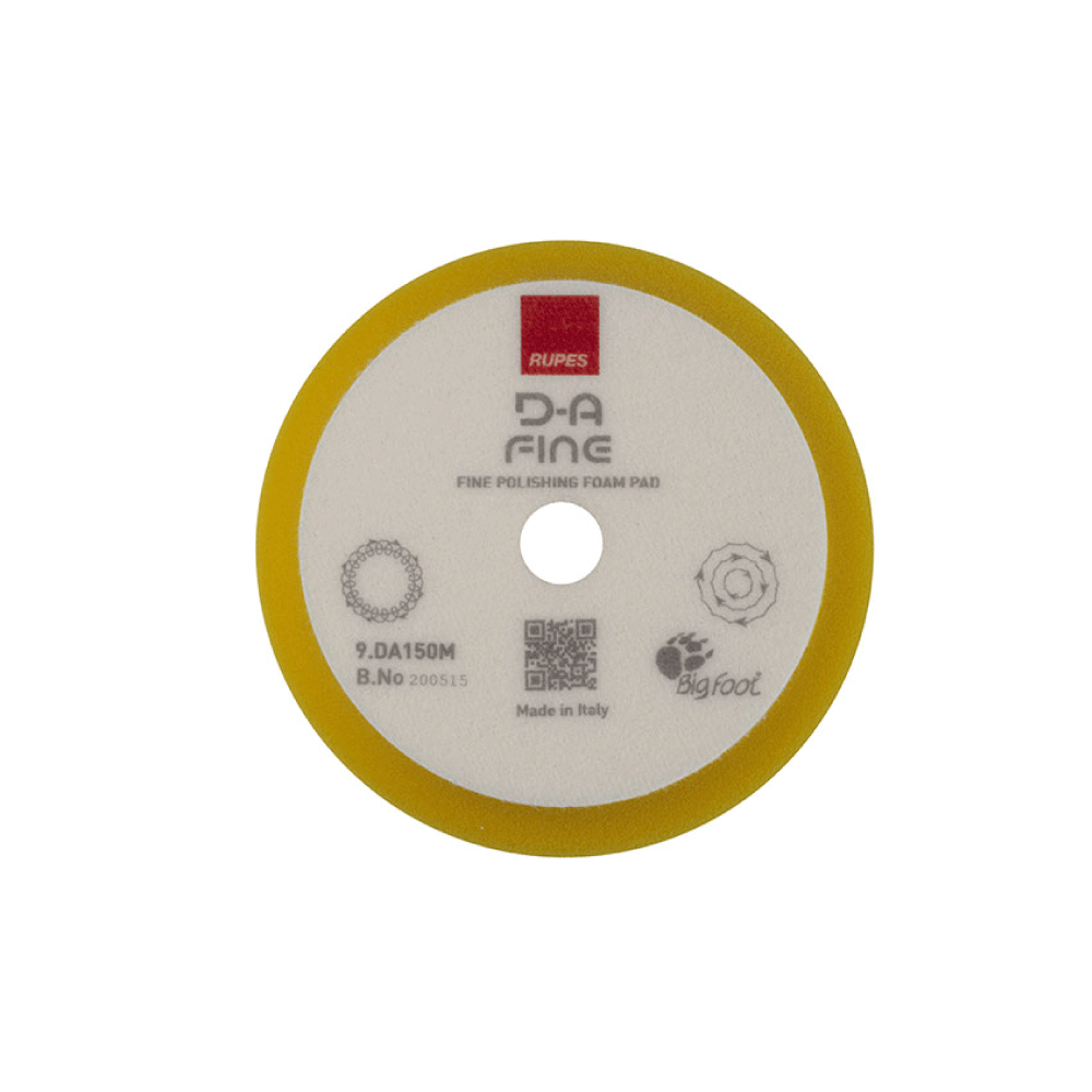 RUPES DA Fine Polishing Foam Pad Amarillo